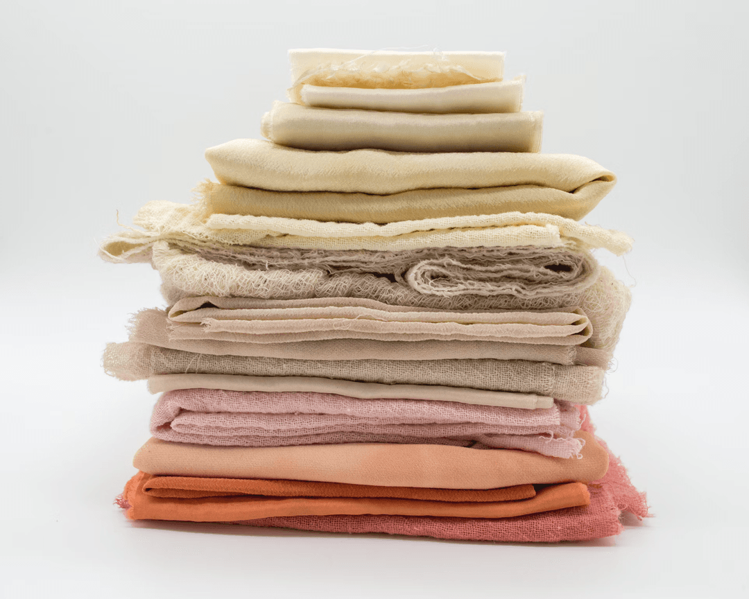 Rolled fabric textures